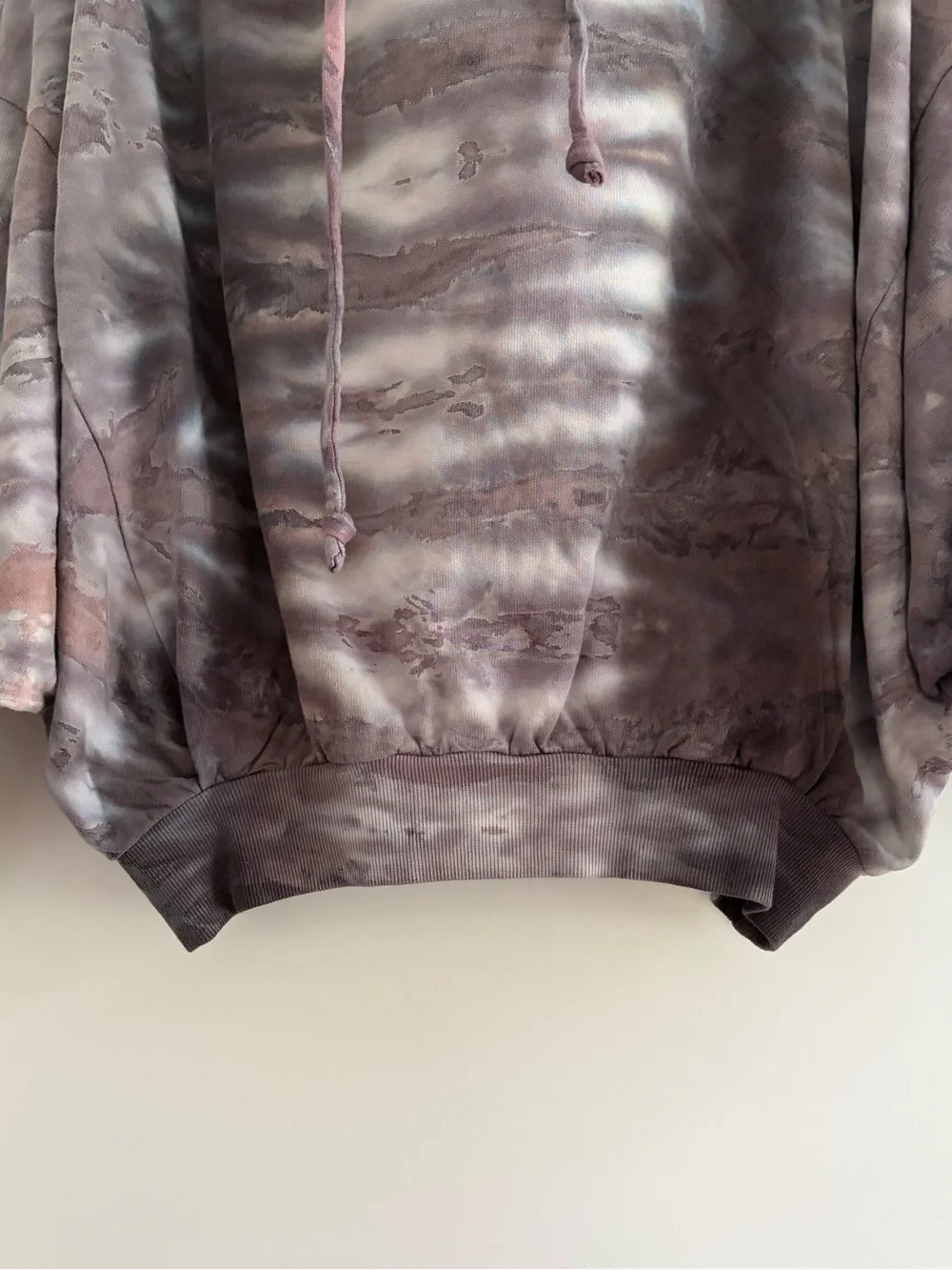 Young Fabulous & Broke Hoodie Sweatshirt Tie Dye Oversized Slouchy Casual Sz M L